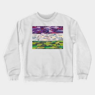 Genderqueer Flag Collage Crewneck Sweatshirt